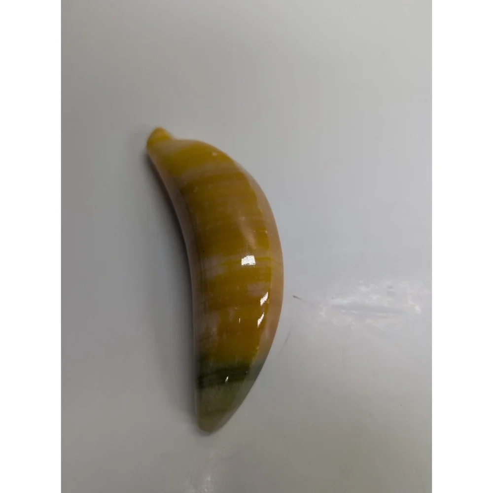 VINTAGE ALABASTER MARBLE‎ BANANA